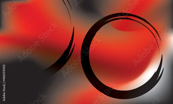 Obraz Background red black
