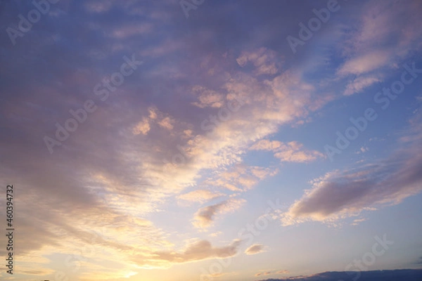 Obraz sunset in the sky