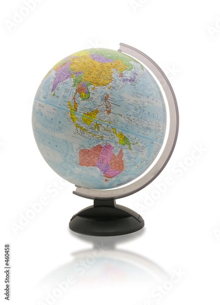 Fototapeta isolated globe