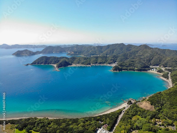 Fototapeta 
愛媛県愛南町　須ノ川の海