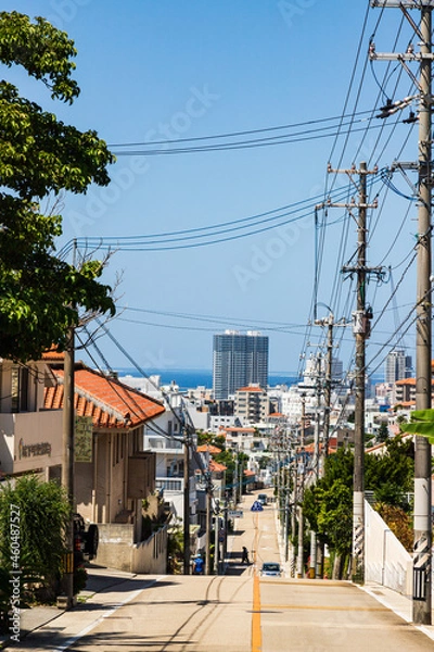 Obraz 沖縄県那覇市　街並み