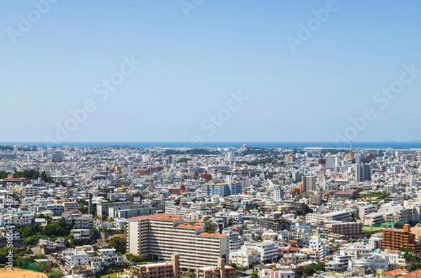 Obraz 沖縄県那覇市　街並み