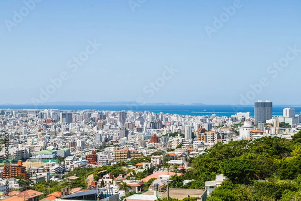 Obraz 沖縄県那覇市　街並み
