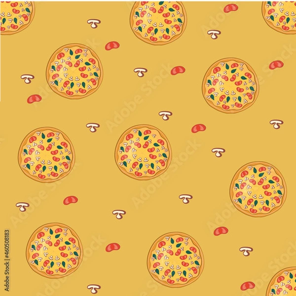 Obraz pizza pattern