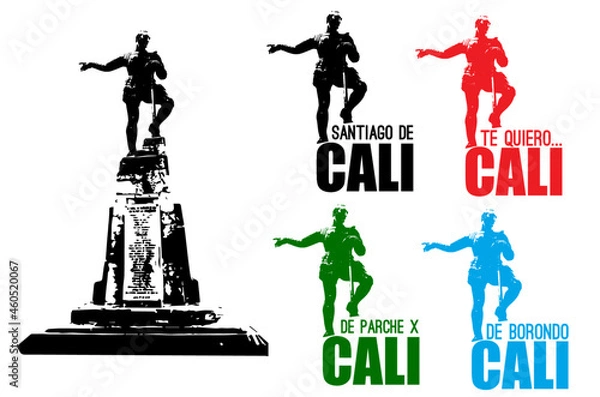 Obraz Sebastian Belalcazar Cali Vector