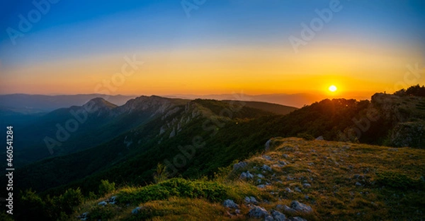 Fototapeta Mountain panorama