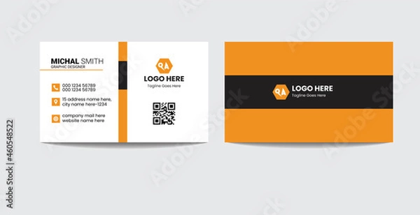 Obraz Creative Business Card Design Template 