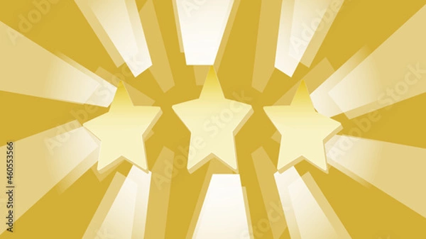 Fototapeta Three star