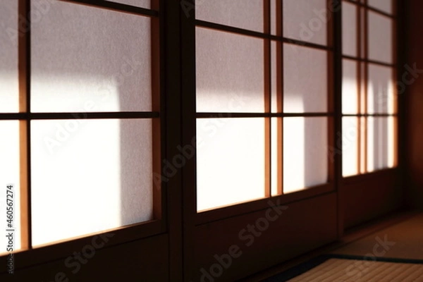 Fototapeta 和室の障子