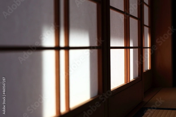 Fototapeta 和室の障子