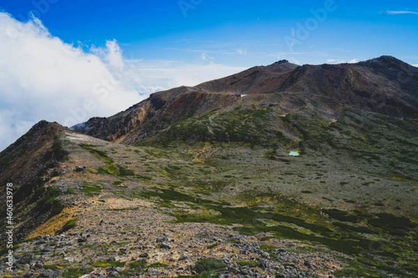 Obraz landscape with clouds