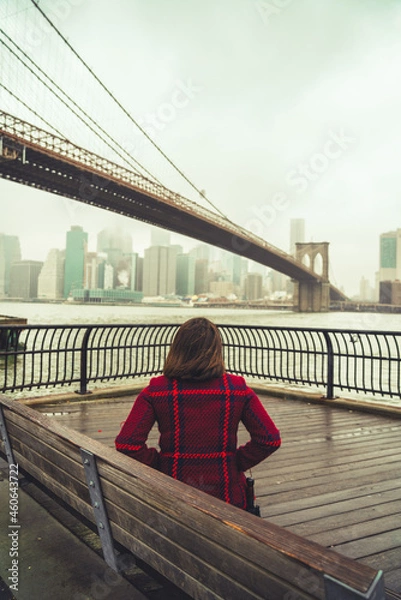 Obraz Brooklyn bridge, NYC view