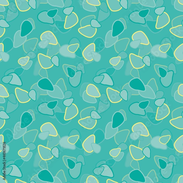 Obraz Interesting Abstract baby green vector pattern design 