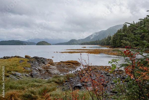 Obraz lake and mountains