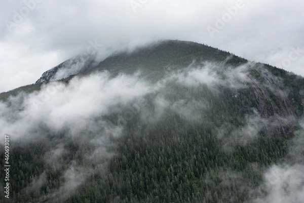Obraz clouds over the mountains