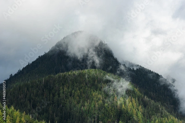 Obraz clouds over the mountains