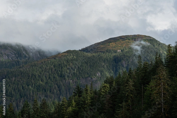 Obraz clouds over the mountains
