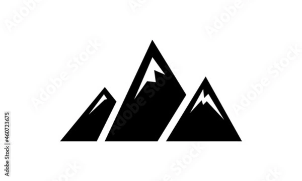 Fototapeta high mountain logo
