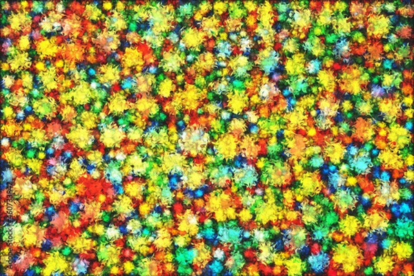 Fototapeta abstract colorful painting. good as background