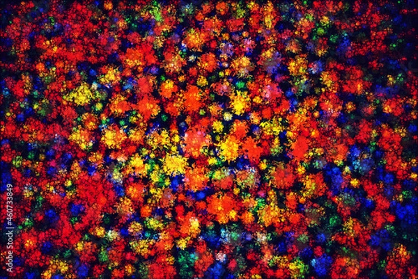 Fototapeta abstract colorful painting. good as background