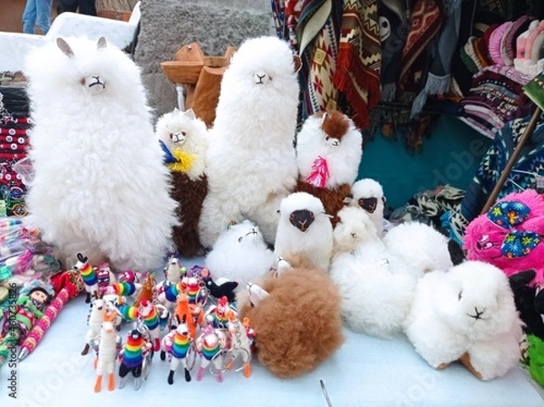 Fototapeta easter bunny and eggs