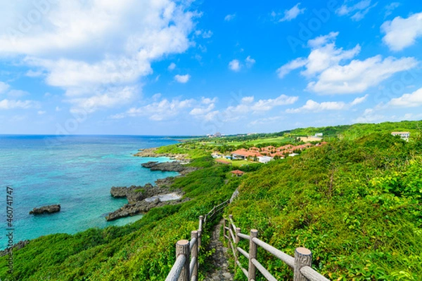Obraz 沖縄県宮古島、イムギャーマリンガーデンからの風景