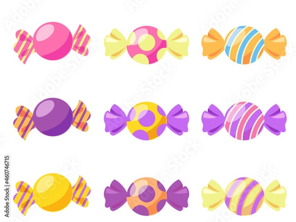 Obraz キャンディ セット ハロウィン素材のアイコン/イラスト素材