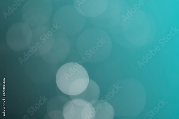 Obraz Background images and bokeh pictures are beautiful blue circles.