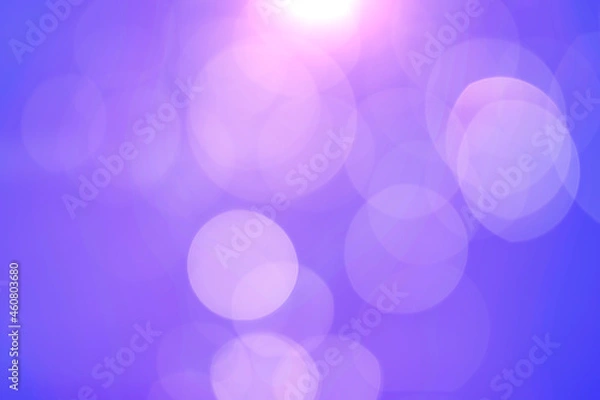 Obraz Background images and bokeh images are beautiful purple circles.