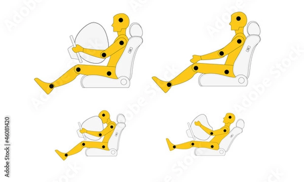 Fototapeta Crash tests