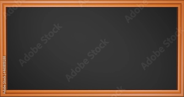 Obraz blackboard frame. 3d rendering background