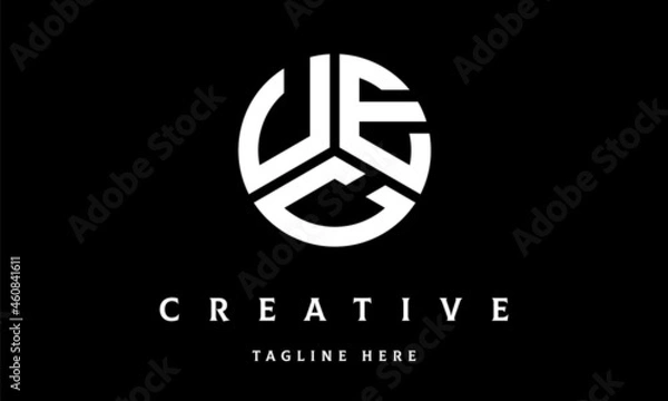 Obraz UEC circle three letter logo