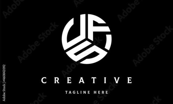 Obraz UFS circle three letter logo