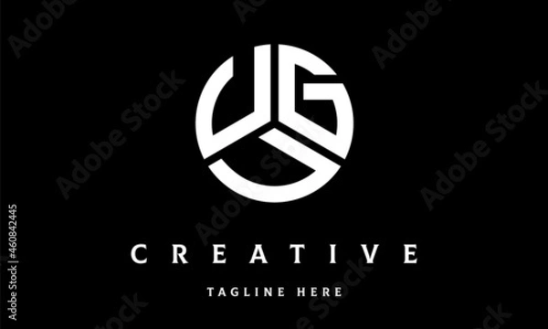 Obraz OGU circle three letter logo