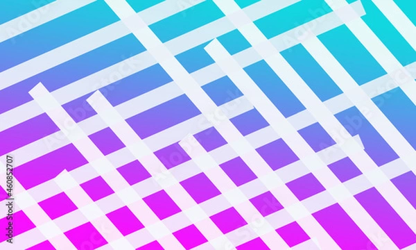 Fototapeta blue to purple gradient background with slanted checkerboard