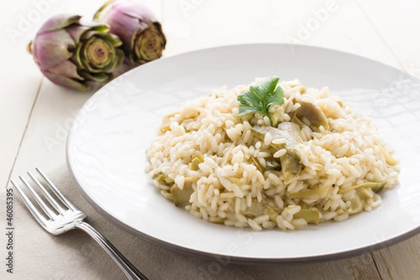 Fototapeta Artichoke Risotto