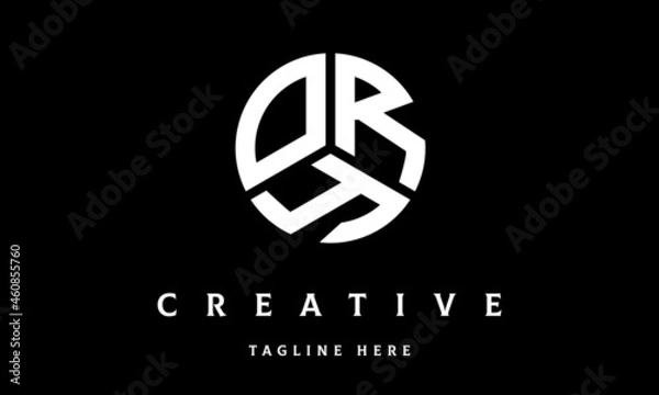 Obraz ORY circle three letter logo	