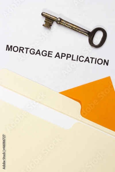 Fototapeta Mortgage Application
