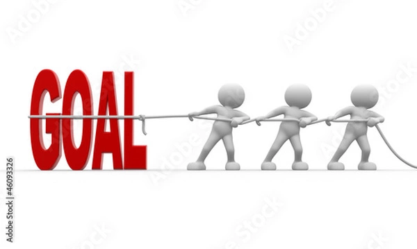 Fototapeta Goal