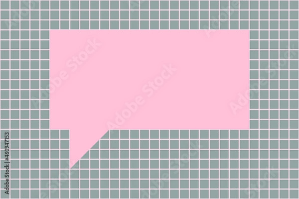 Fototapeta Abstract Grid colorful geometry background.Vector illustration.