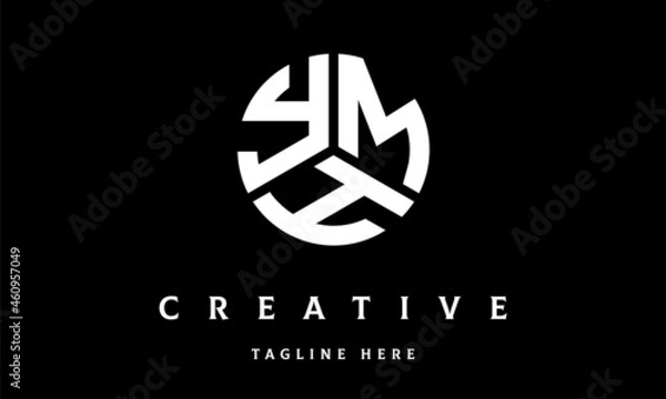 Obraz YMH circle three letter logo