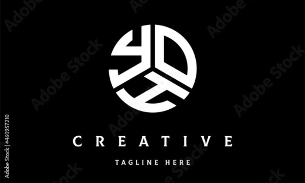 Obraz YOH circle three letter logo