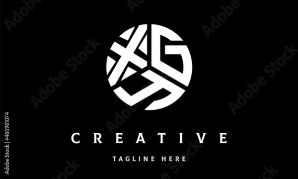 Obraz XGY circle three letter logo