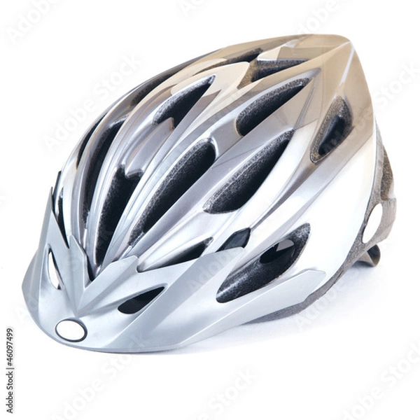 Obraz MTB helmet isolated on white
