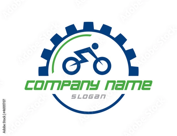 Obraz bicycle logo