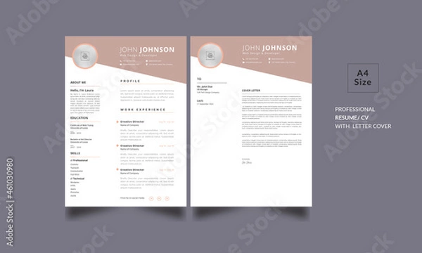 Obraz Resume Template