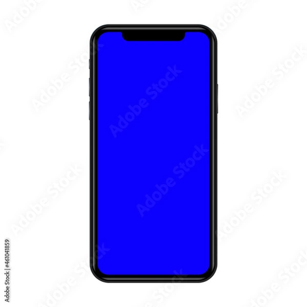 Obraz Phone mockup, blank, screen 