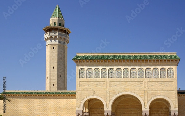 Fototapeta Bourguiba Mosque in Tunisia
