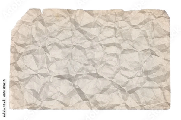 Obraz old crumpled paper