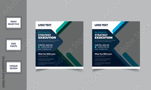 Obraz Online Learning Courses Banner Post Banner Template